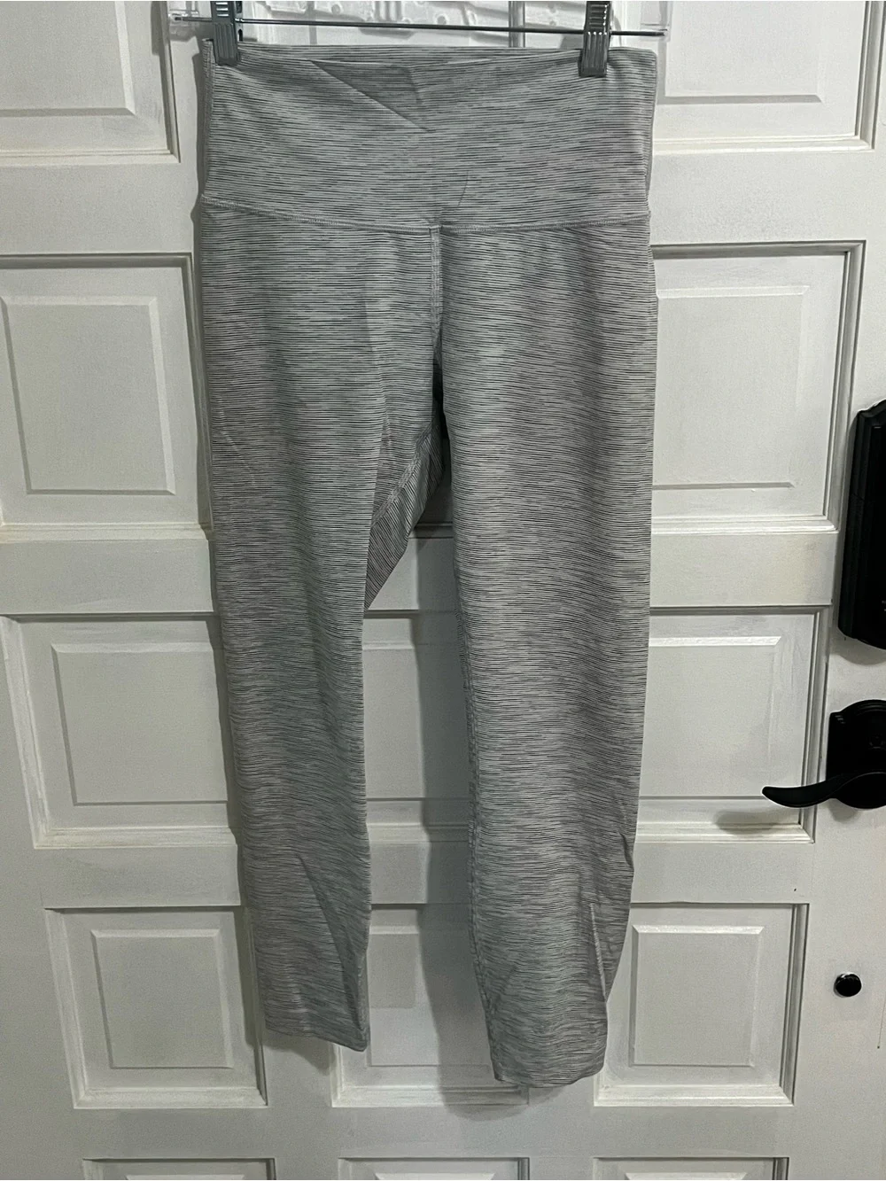 lululemon athletica Light Gray Heathered Leggings